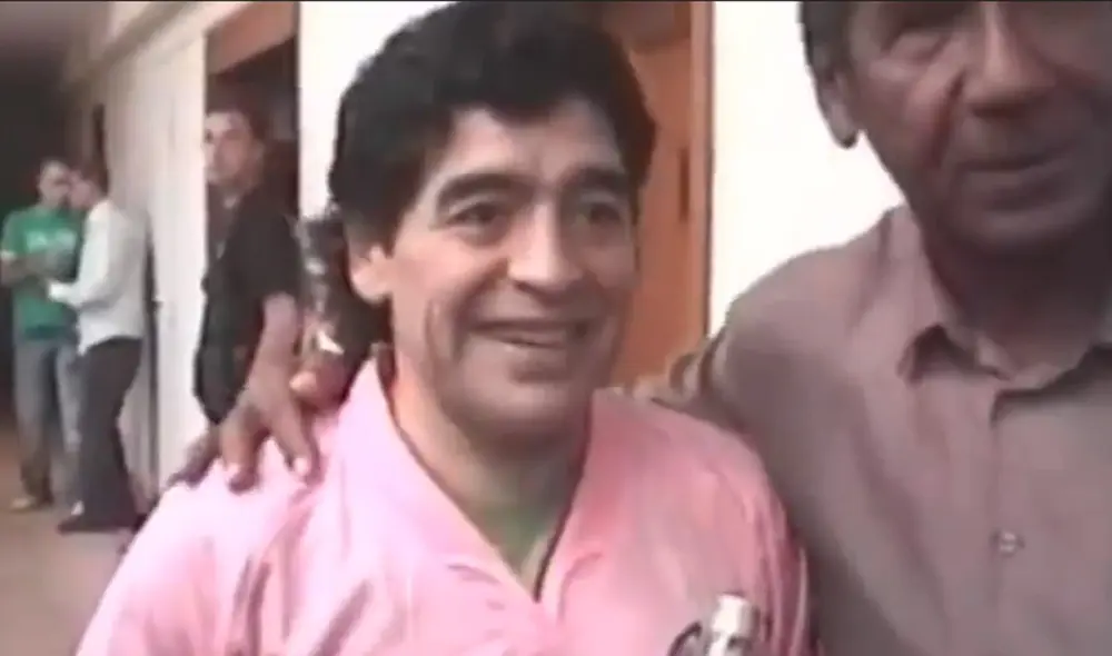 Diego Armando Maradona se retiró del fútbol en 1997. Foto: captura de pantalla América Noticias Diego Armando Maradona se retiró del fútbol en 1997. Foto: captura de pantalla América Noticias