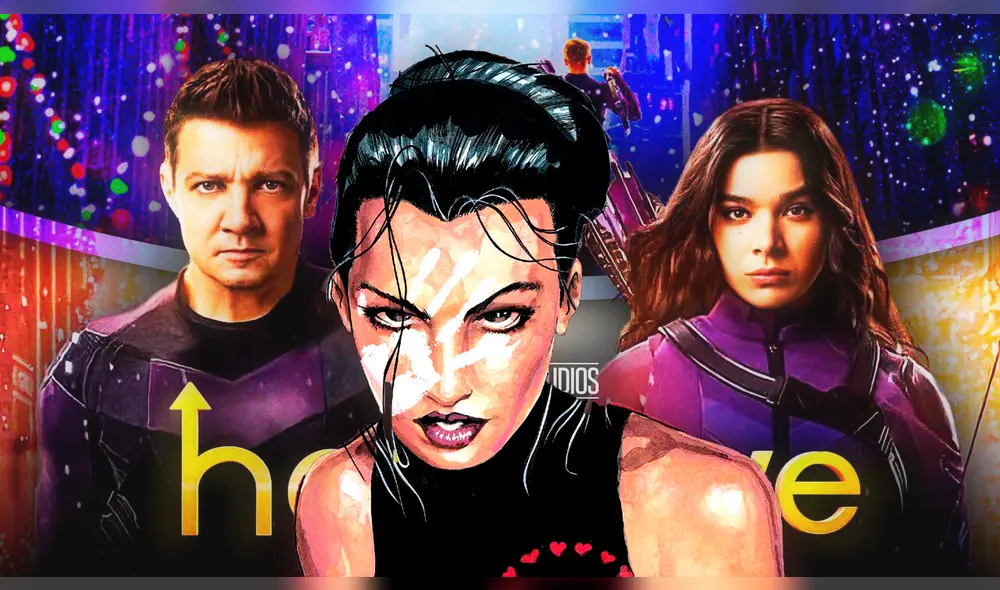 Alaque Cox interpretará a la villana Echo en la nueva serie Hawkeye de Marvel. Foto: composición/Disney Plus/Marvel Comics