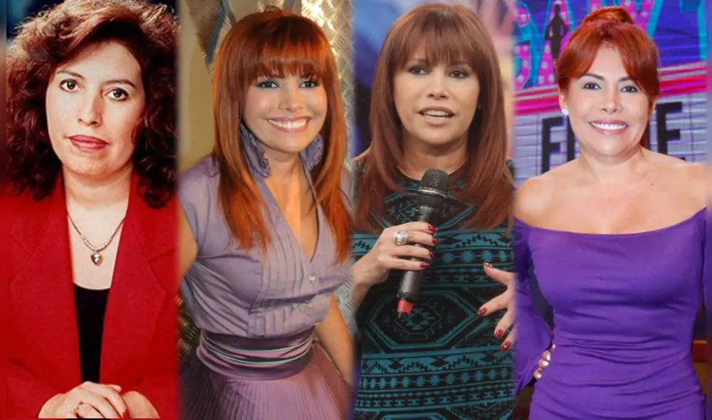 La cambios de look de Magaly Medina. Foto: composición / La República