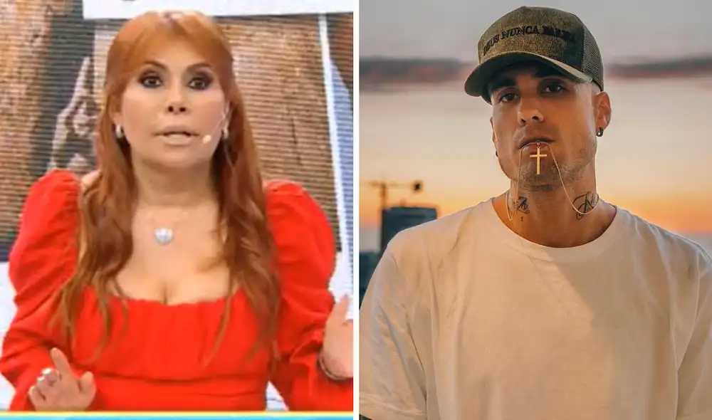 Magaly Medina criticó la carrera musical de Gino Assereto. Foto: captura ATV/Instagram