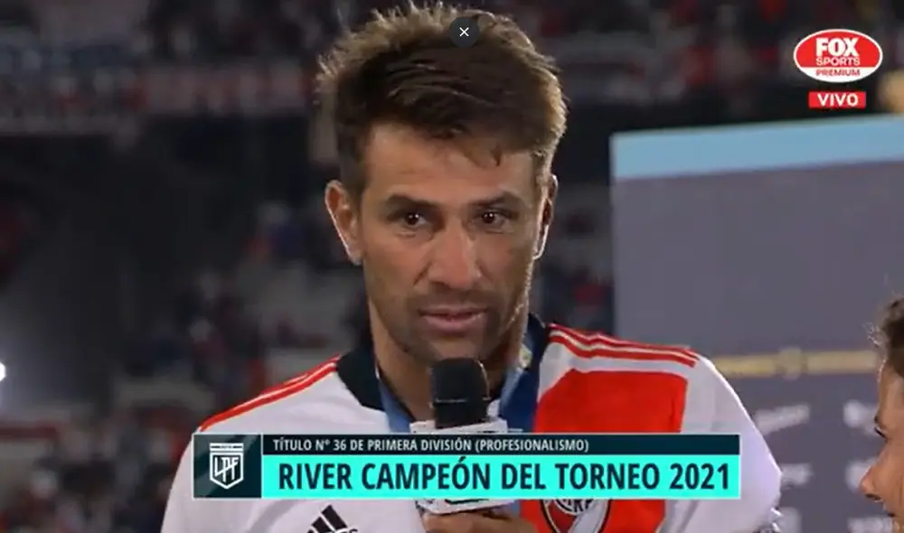 Leonado Ponzio ganó 16 títulos con River Plate. Foto: captura de Sport Center