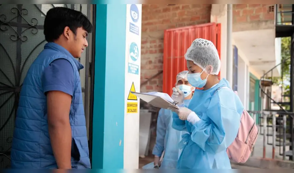 Brigadas de intervención visitarán casa por casa en el barrio Calvario, de la ciudad de Moyobamba. Foto: Goresam