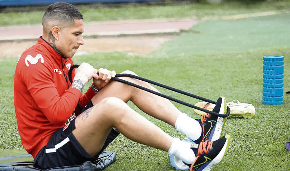 Le pone fuerza. Paolo continúa su recuperación en la Videna pensando en jugar el próximo año. Foto: difusión Le pone fuerza. Paolo continúa su recuperación en la Videna pensando en jugar el próximo año. Foto: difusión