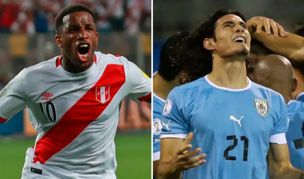 Jefferson Farfán y Edinson Cavani son figuras en sus selecciones. Foto: composición/ Andina/ BBC