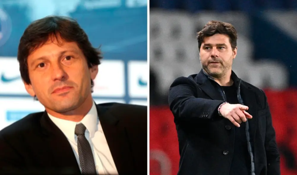 Leonardo negó que Mauricio Pochettino se vaya del PSG. Foto: AFP | Composición GLR
