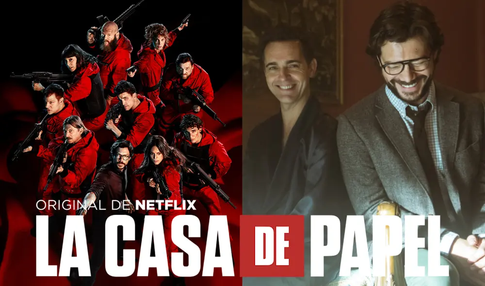 El creador de La casa de papel, Alex Pina, le dirá adiós a su creación este 3 de diciembre. Foto: composición/Facebook La casa de papel