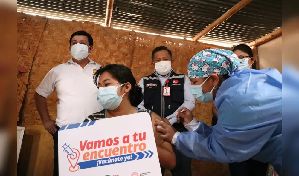 Brigadas continuarán proceso de vacunación. Foto: Diresa