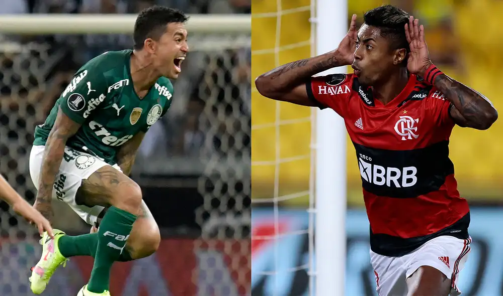 Palmeiras y Flamengo son los últimos ganadores de la Copa Libertadores. Foto: composición/AFP