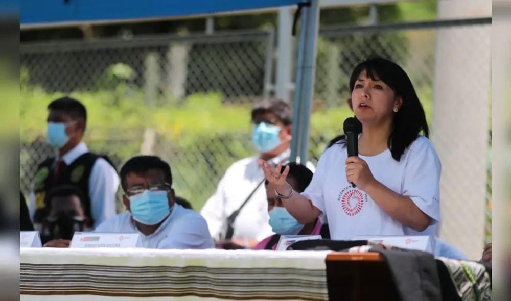 Vásquez juró como presidenta del Consejo de Ministros el último 6 de octubre. Foto: PCM Vásquez juró como presidenta del Consejo de Ministros el último 6 de octubre. Foto: PCM