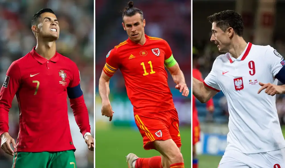 Doce selecciones europeas se enfrentarán por tres cupos para el Mundial Qatar 2022. Foto: composición/EFE Doce selecciones europeas se enfrentarán por tres cupos para el Mundial Qatar 2022. Foto: composición/EFE