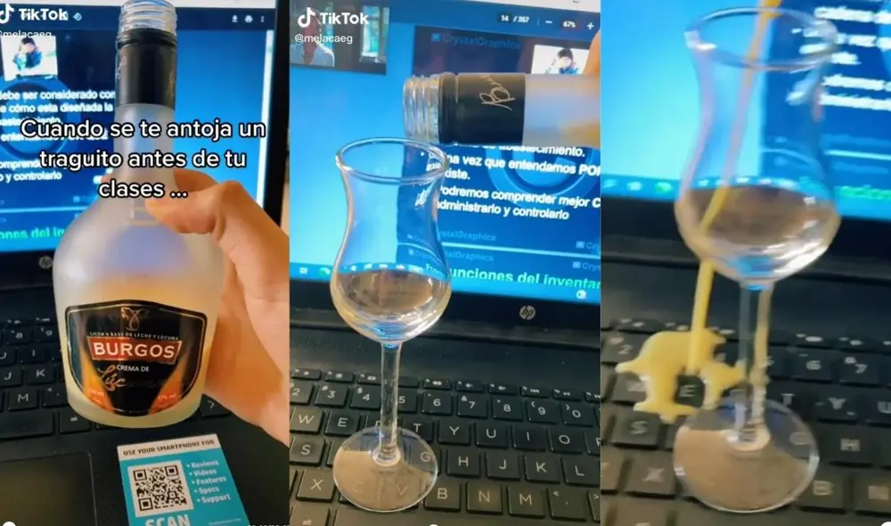 La usuaria manifestó que las teclas de su laptop ya no funcionaban como antes y que ahora estaban más duras al presionarlas. Foto: captura de TikTok