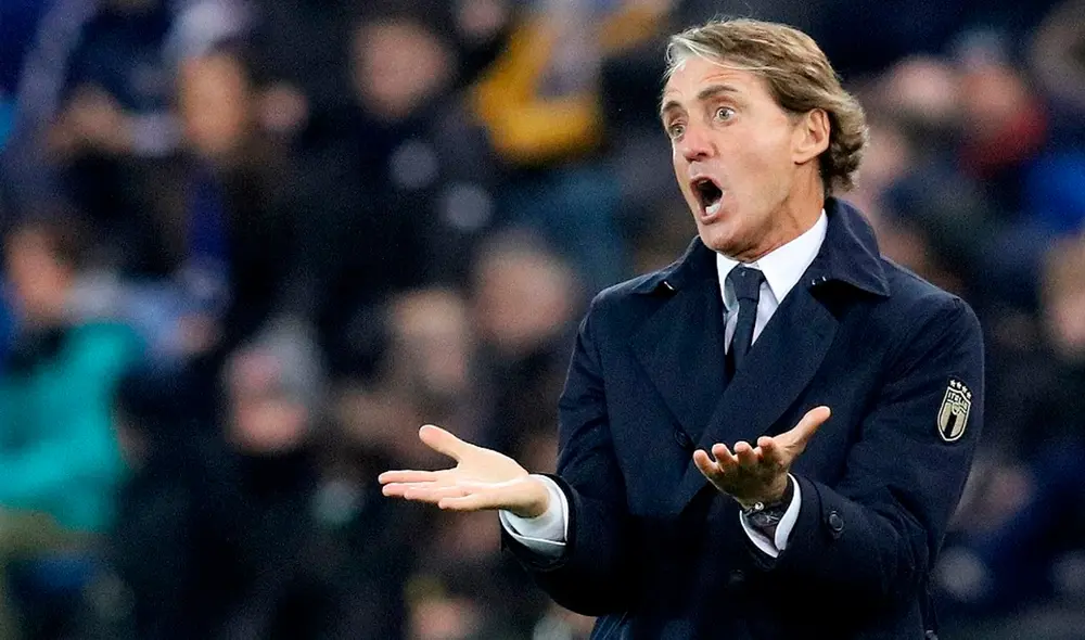 Roberto Mancini asumió el cargo de DT de la selección italiana en 2017. Foto: Andina