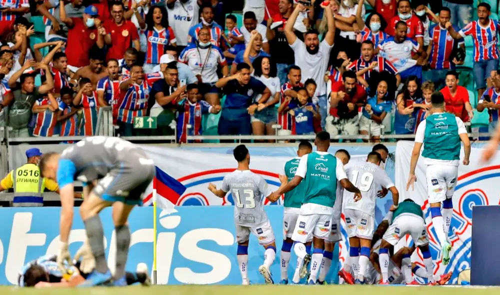 Gremio está en el antepenúltimo lugar del Brasileirao con 36 puntos. Foto: Club Bahía Gremio está en el antepenúltimo lugar del Brasileirao con 36 puntos. Foto: Club Bahía