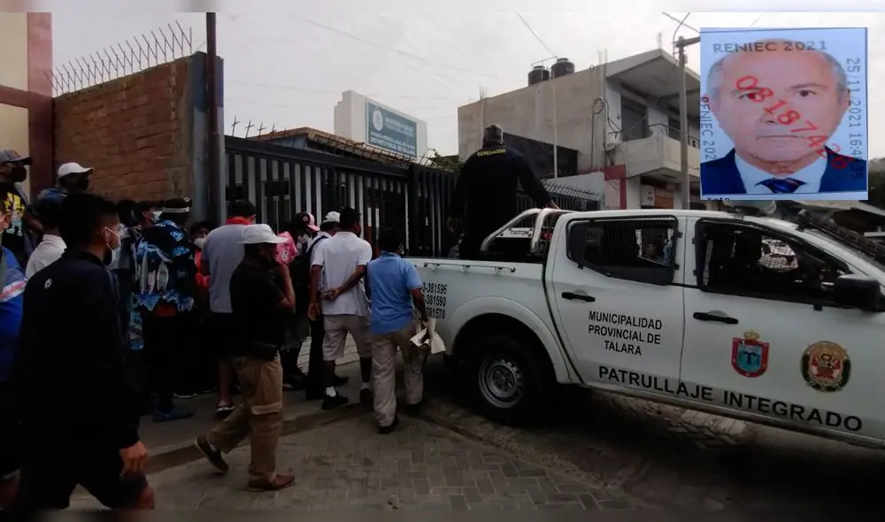 Cuerpo de abogado Luis Roberto Rodríguez Clarke (68) fue trasladado a la morgue de Talara. Foto: La República Cuerpo de abogado Luis Roberto Rodríguez Clarke (68) fue trasladado a la morgue de Talara. Foto: La República