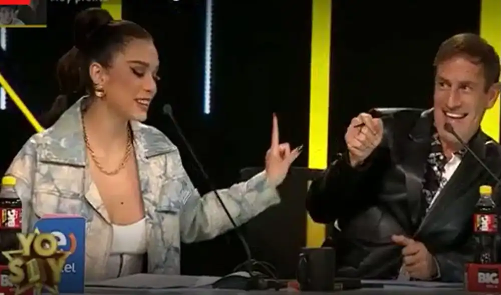 Janick Maceta no aceptó el apodo que le dio Mauri Stern y señaló que era un "picón". Foto: Yo soy: grandes batallas internacionales/Latina