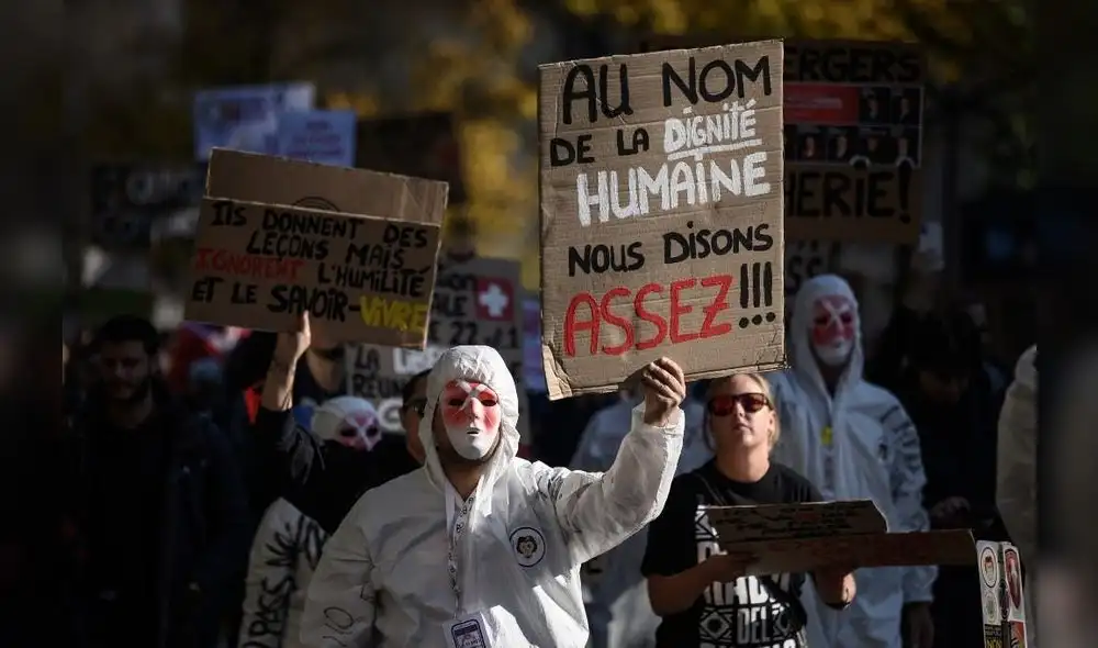 Se han reportado escaladas de odio contra médicos y enfermeras. Foto: AFP Se han reportado escaladas de odio contra médicos y enfermeras. Foto: AFP