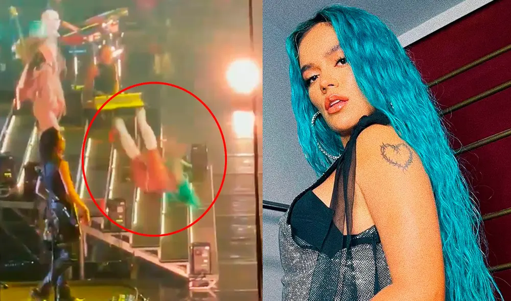 Karol G se pronunció luego del incidente en su show. Foto: captura Instagram / Instagram
