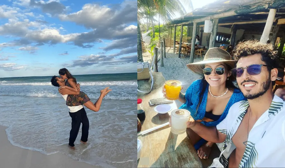 Darlene Rosas y Ricardo Oviedo se casaron en la playa. Foto: Instagran/Darlene Rosas/Ricardo Oviedo