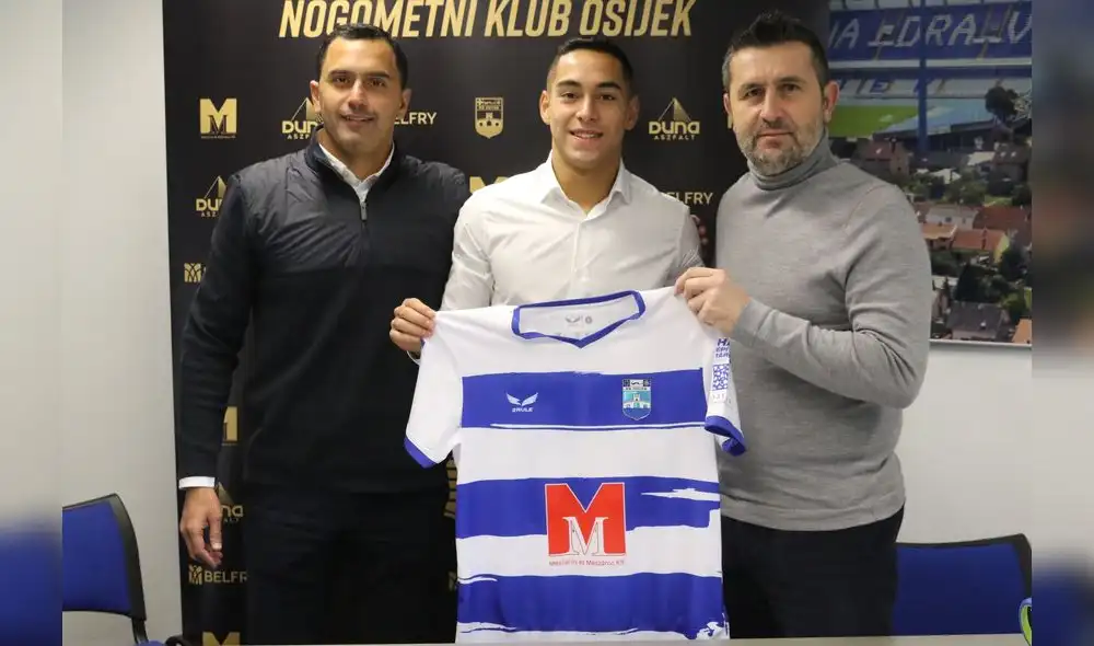 Didier La Torre firmó por 3 años con el club croata. Foto: AGREF Didier La Torre firmó por 3 años con el club croata. Foto: AGREF