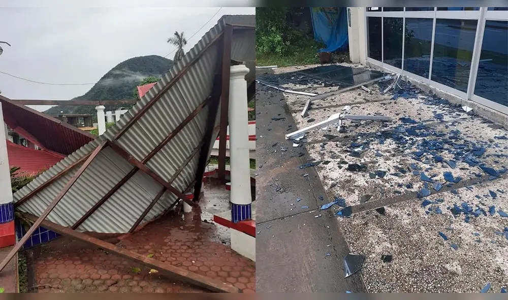 Autoridades recorren el distrito para verificar los daños. Foto: composición La República / Municipalidad de San Gabán Autoridades recorren el distrito para verificar los daños. Foto: composición La República / Municipalidad de San Gabán