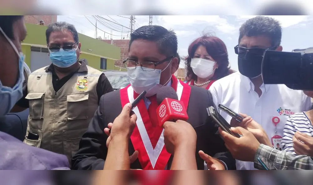 Juan Tonconi Quispe no quiso pronunciarse sobre el pedido de allanamiento para su vivienda que el juzgado rechazó. Foto: La República Juan Tonconi Quispe no quiso pronunciarse sobre el pedido de allanamiento para su vivienda que el juzgado rechazó. Foto: La República