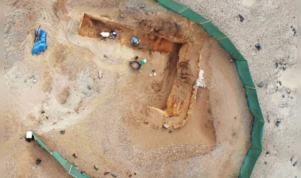 Un equipo de arqueólogos desentierra sus primigenios muros. Foto: cortesía Cecilia Mauricio Un equipo de arqueólogos desentierra sus primigenios muros. Foto: cortesía Cecilia Mauricio