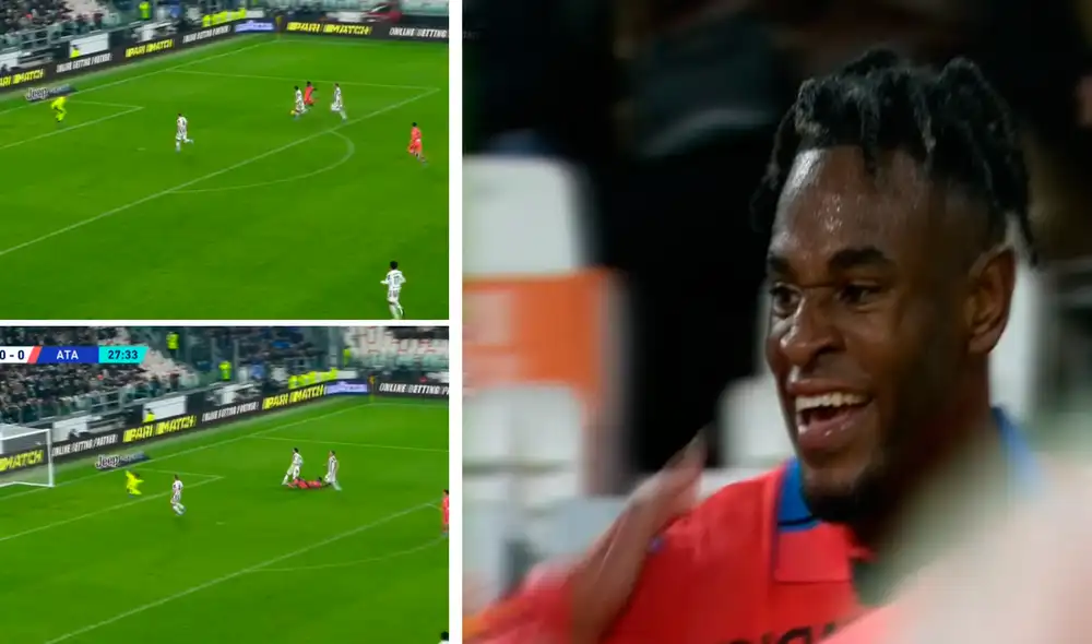 Duván Zapata ya le anotó en ocho ocasiones a la Juventus de Turín. Foto: captura ESPN