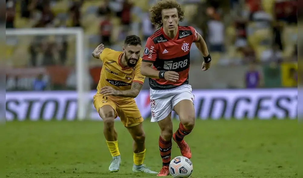 David Luiz llegó al Flamengo procedente del Arsenal. Foto: Flamengo David Luiz llegó al Flamengo procedente del Arsenal. Foto: Flamengo