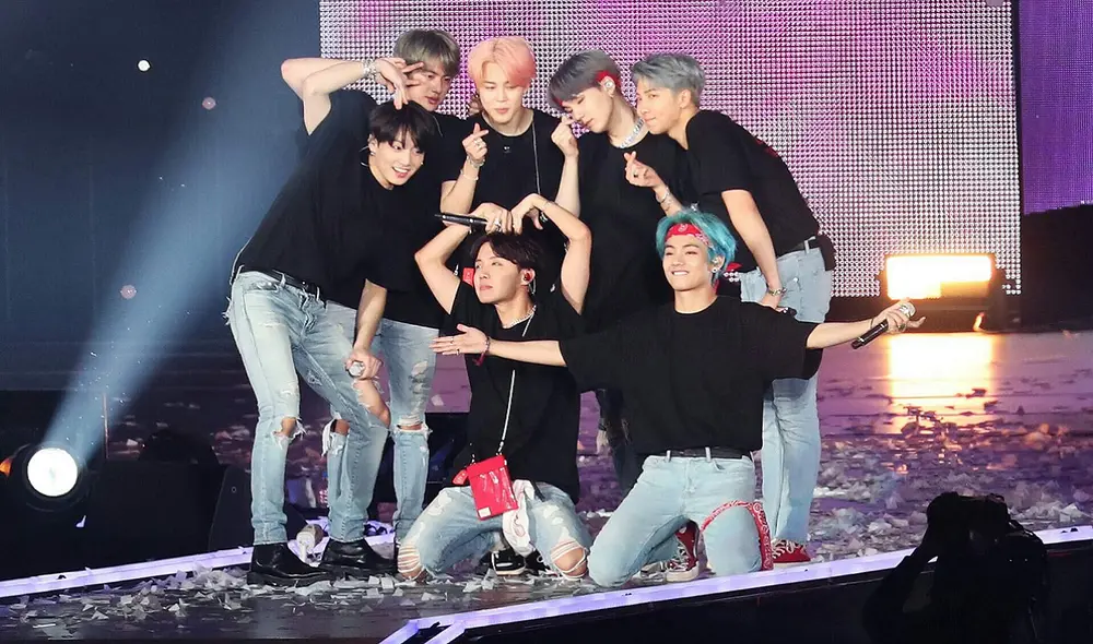 BTS en concierto. ¿Próxima gira mundial podría incluir Perú? Foto: BIGHIT MUSIC