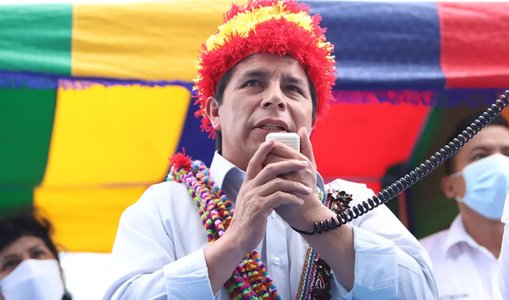 El mandatario participó del VII Encuentro Nacional de Rondas Campesinas, Nativas y Urbanas del Perú. Foto: Presidencia