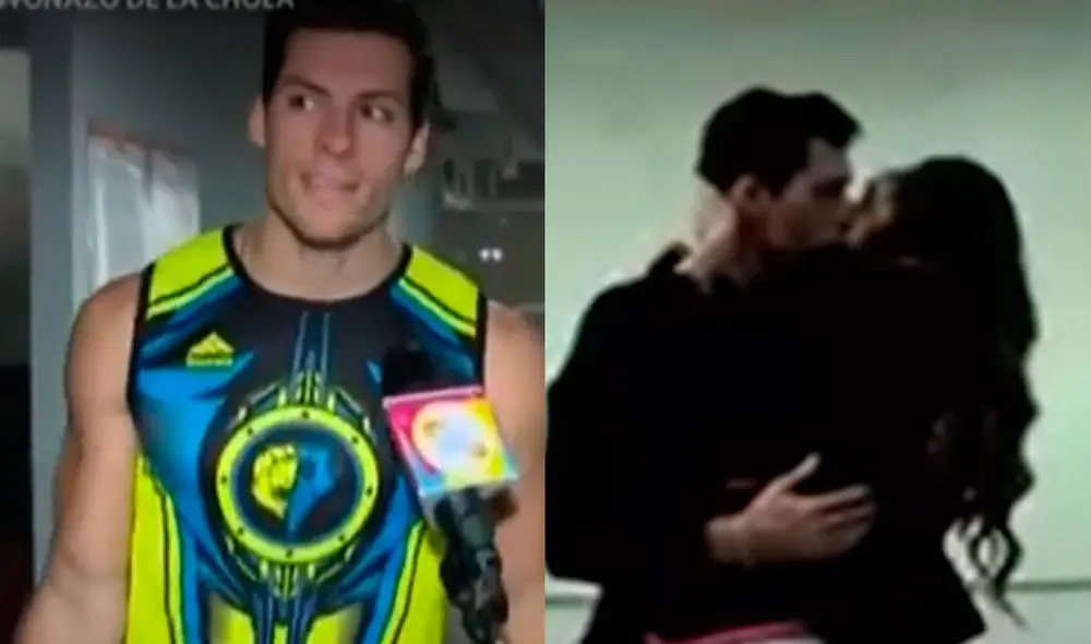 Patricio Parodi restó importancia a los rumores de una supuesta relación amorosa con Luciana Fuster. Foto: captura América TV