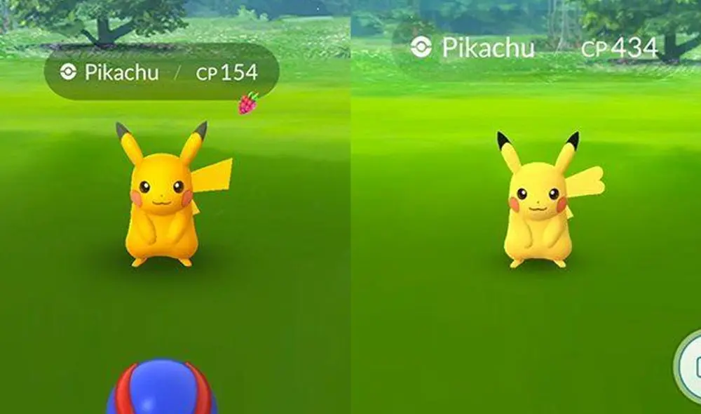 Pikachu es un pokémon de tipo eléctrico. Foto: captura de Niantic Pikachu es un pokémon de tipo eléctrico. Foto: captura de Niantic