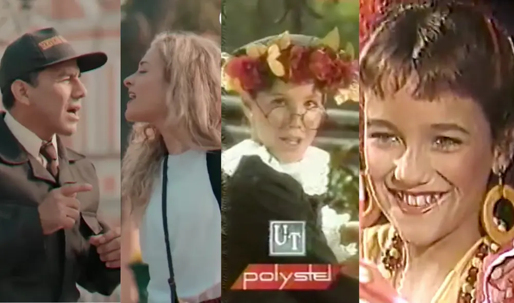 Conoce quienes fueron los protagonistas de algunos de los comerciales más icónicos de los años 90 en Perú. Foto: captura de YouTube/Entel, captura de YouTube/Polystel, captura de YouTube/Fénix.