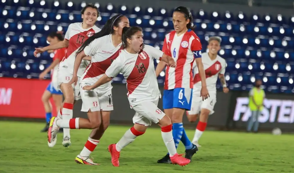 La selección peruana empató 1-1 con Paraguay en Asunción. Foto: FPF.