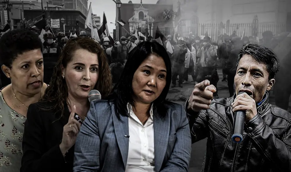 Los lineamientos políticos de Fuerza Popular son respaldados por el grupo extremista La Resistencia. Foto: Jamín Ceras