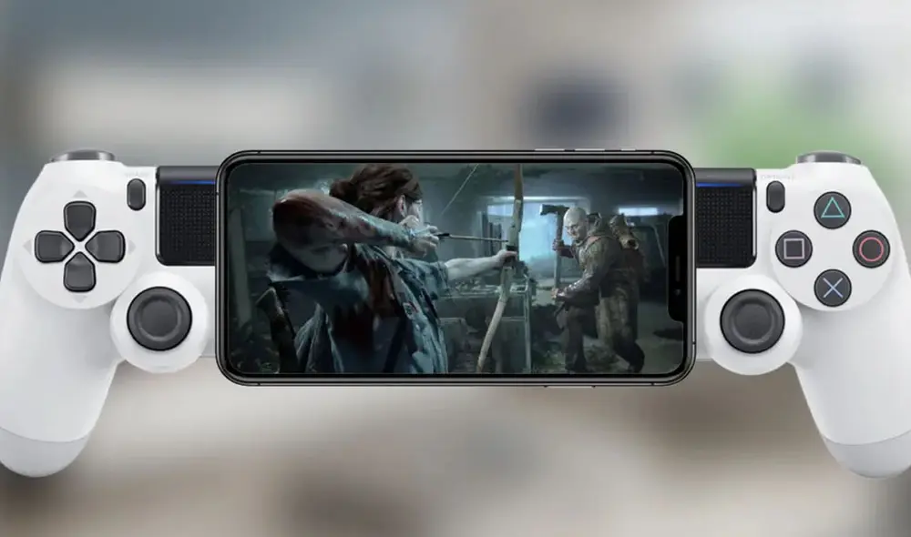 El dibujo muestra un control DualShock 4 dividido en dos. Foto: Area de Jugones