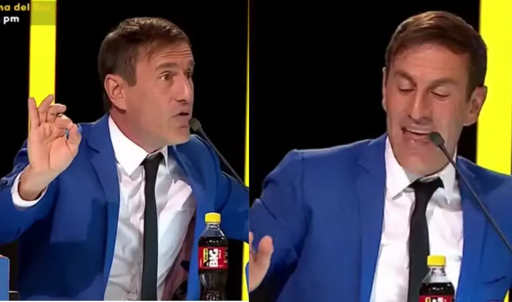 "Fue realmente doloroso", así calificó Mauri Estern la presentación del imitador de César Vega. Foto: Yo soy/ captura.