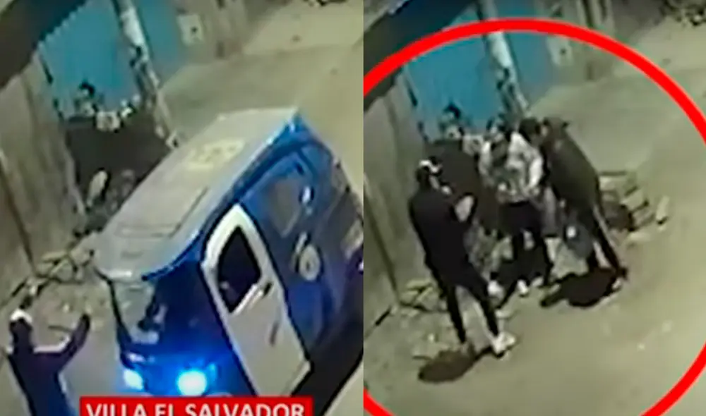 El hecho delictivo fue registrado por dos cámaras de seguridad. Foto: Panamericana TV