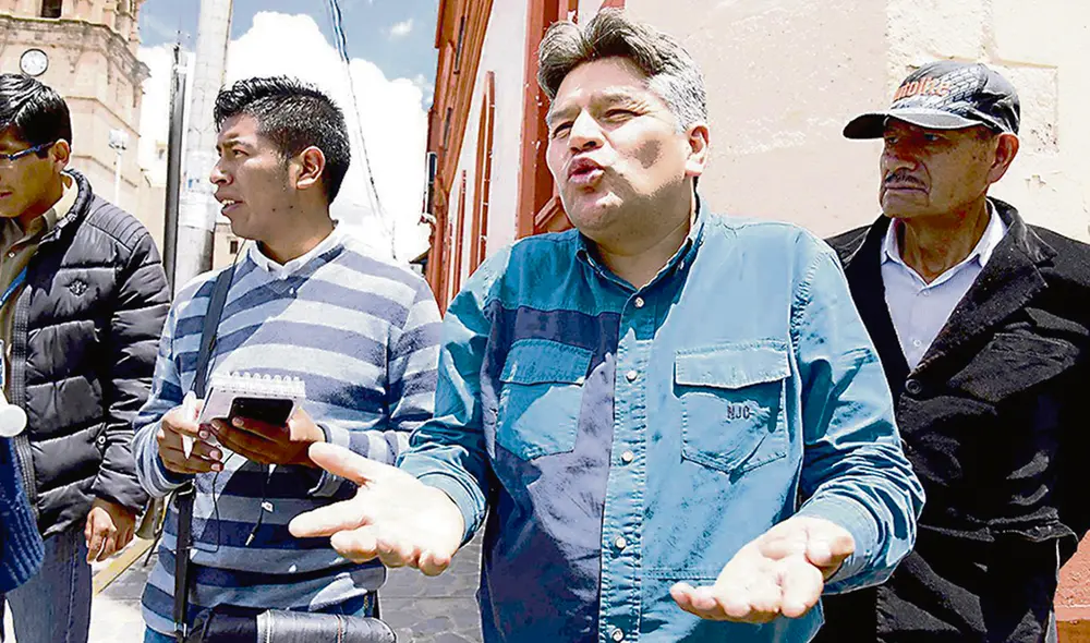 Según audio, el abogado Calmet se ha convertido en un vocero de Gary Pacsi Mamani. Foto: La República