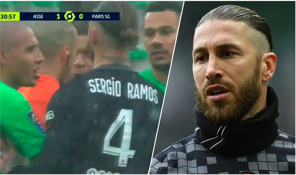 Sergio Ramos en el Paris Saint-Germain también lleva la camiseta número 4. Foto: composición/ ESPN/ PSG Sergio Ramos en el Paris Saint-Germain también lleva la camiseta número 4. Foto: composición/ ESPN/ PSG