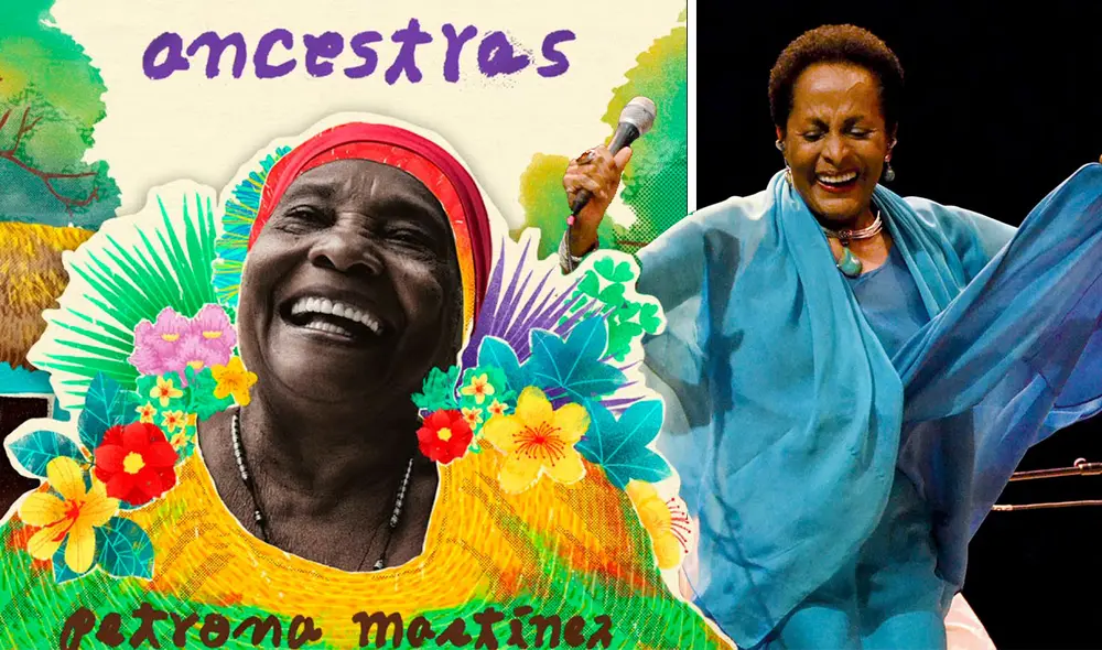 Ancestras es un disco de Petrona Martínez, la 'Reina del bullerengue'. Foto: composición LR/Instagram