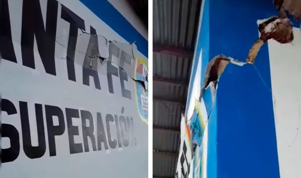 Población pide atención para este colegio. Foto: composición La República/Radio Marañón.