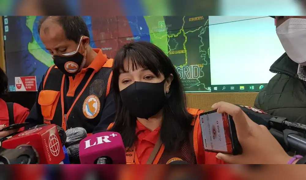 Mirtha Vásquez adelantó que se viene evaluando el pedido de algunos gobernadores regionales para anunciar una declaratoria de emergencia. Foto: Omar Coca / URPI-LR