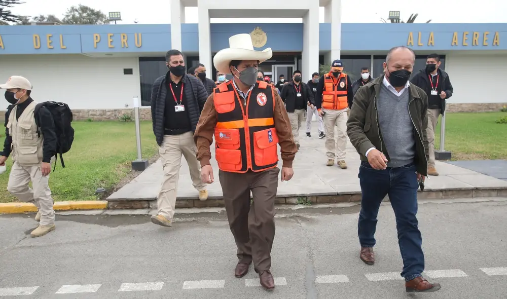El presidente Pedro Castillo llegará a Amazonas en las próximas horas tras el fuerte sismo. Foto: Presidencia del Perú El presidente Pedro Castillo llegará a Amazonas en las próximas horas tras el fuerte sismo. Foto: Presidencia del Perú