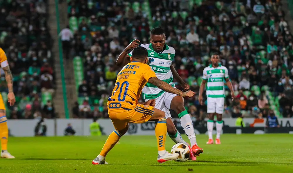 Tigres UANL vs Santos Laguna HOY por la Liga MX: vuelta de cuartos de final de la Liguilla 2021. Fuente: Twitter Santos Laguna