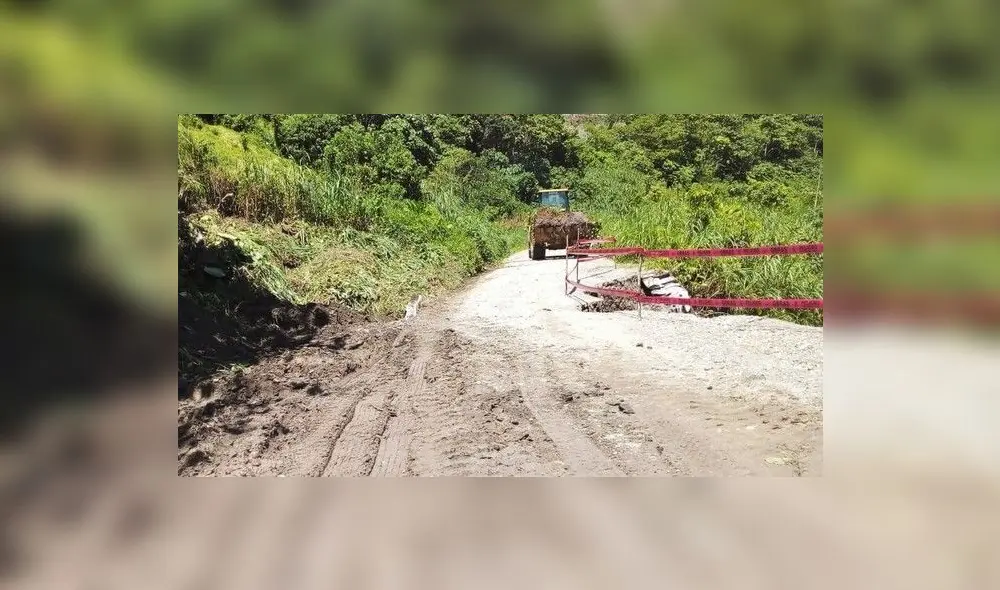 MTC monitorea el estado de las vías nacionales en Amazonas. Foto: MTC MTC monitorea el estado de las vías nacionales en Amazonas. Foto: MTC