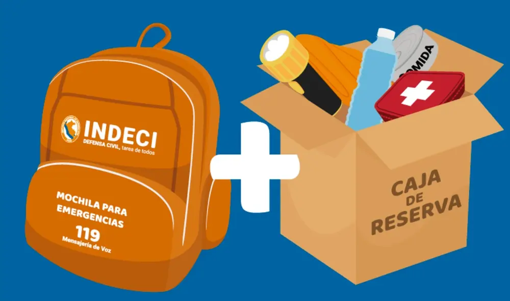 Contienen artículos necesarios para afrontar los primeros días posteriores al desastre a la emergencia. Foto: Indeci Contienen artículos necesarios para afrontar los primeros días posteriores al desastre a la emergencia. Foto: Indeci