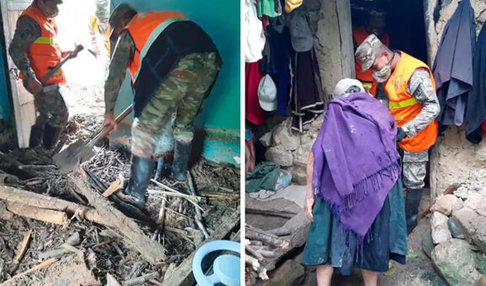 Aeronaves de la Fuerza Aérea también se encuentran listas para ponerse en marcha en cuanto se les requiera. Foto: Ministerio de Defensa. Aeronaves de la Fuerza Aérea también se encuentran listas para ponerse en marcha en cuanto se les requiera. Foto: Ministerio de Defensa.