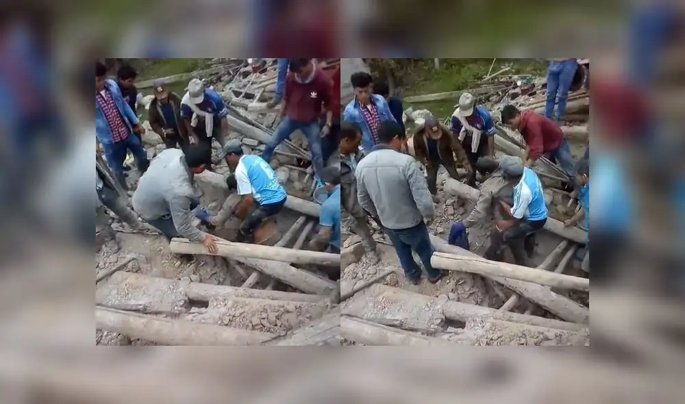 Terremoto de 7.5 de magnitud en Amazonas solo dejó daños materiales. Foto: captura / Twitter