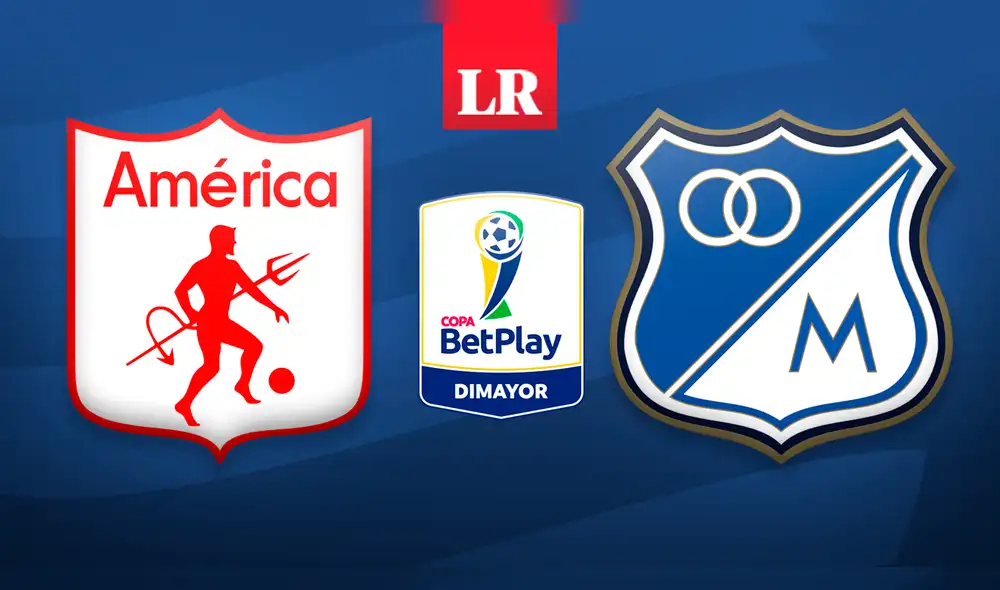 América de Cali vs. Millonarios medirán fuerzas hoy, domingo 28 de noviembre, por la fecha 1 de la Liga BetPlay. Foto: composición LR/Fabrizio Oviedo